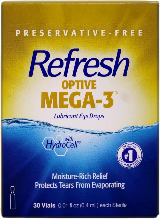 ريفريش قطرات ترطيب العين المنعشة بالزيوت الطبيعية (عبوة من 3 قطع / 90 قطرة إجمالاً) - Image 1